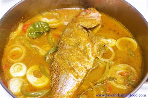 haitian fish sauce recipe.